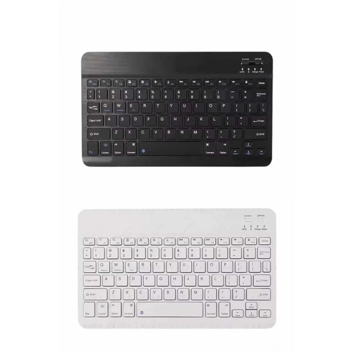 BFS Uyumlu Kablosuz Bluetooth Şarj Edilebilir Mini Q Klavye