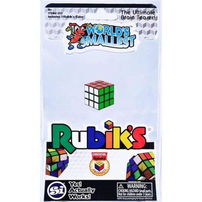 BFS Worlds Smallest Rubik Zeka Küpü
