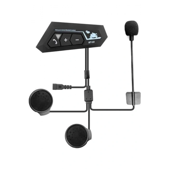 BFS Yeni Nesil Dinleme Ve Konuşma Özellikli Intercom Kask Kulaklığı 5.0 Bluetooth