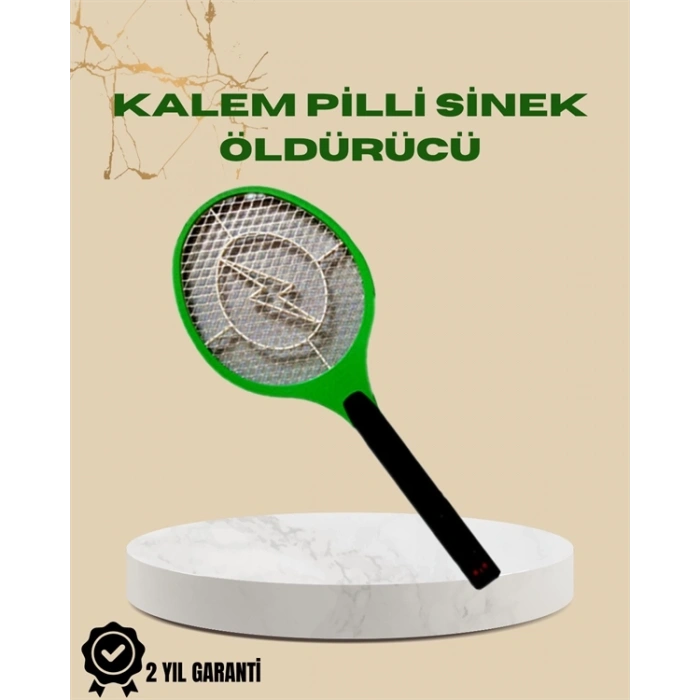 BFS Yüksek Gerilimli Elektronik Sinek Öldürücü – Pil ile Çalışan, Güvenlik Izgaralı