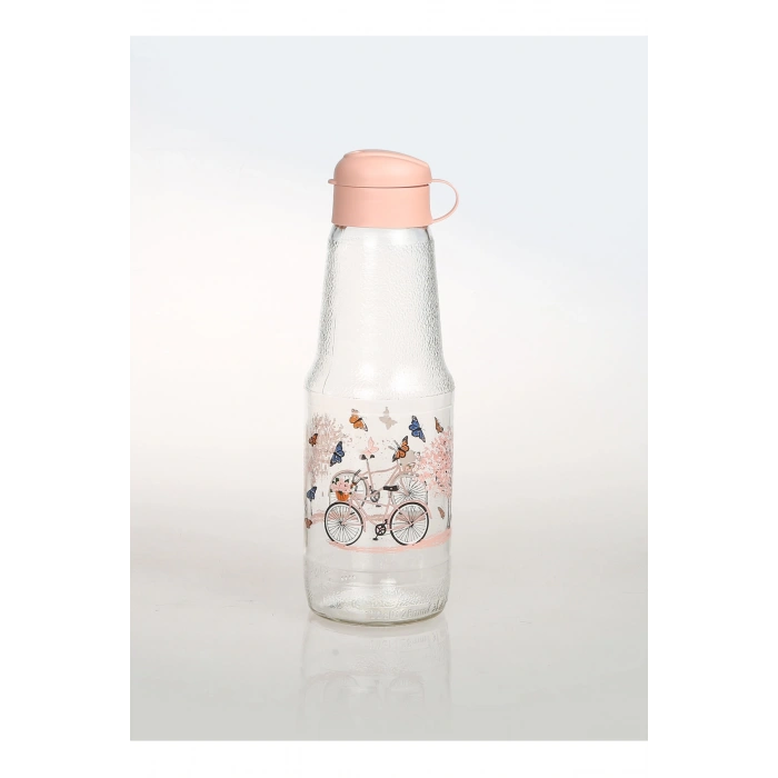 Bisiklet Desenli Meyve Suyu Şişesi 1000 Cc Royaleks-BMS1000