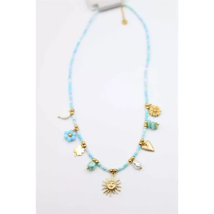 Charm Deniz Kolye - Turkuaz