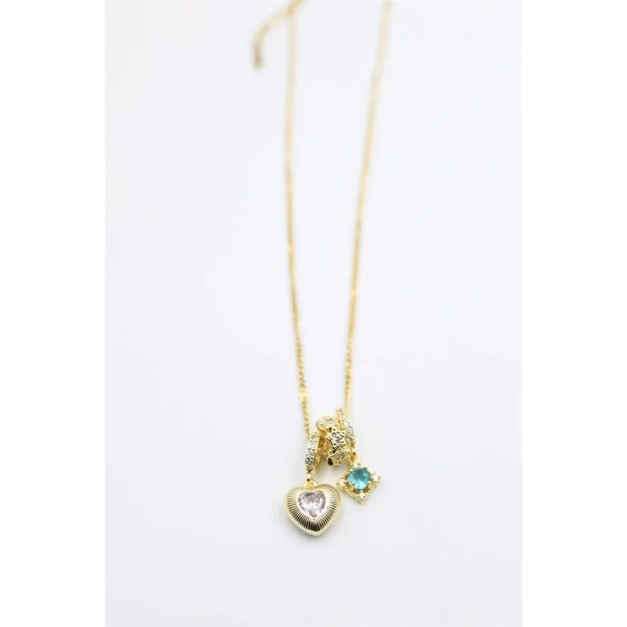 Charm Kolye - Altın