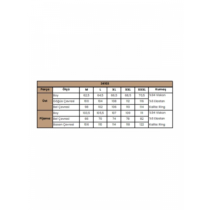 Çiçek ve Yaprak Desenli ve Baskılı Pijama Takımı