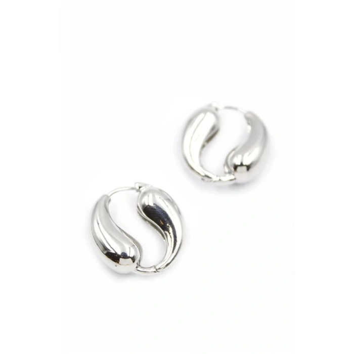 Damla Küpe - Gümüş