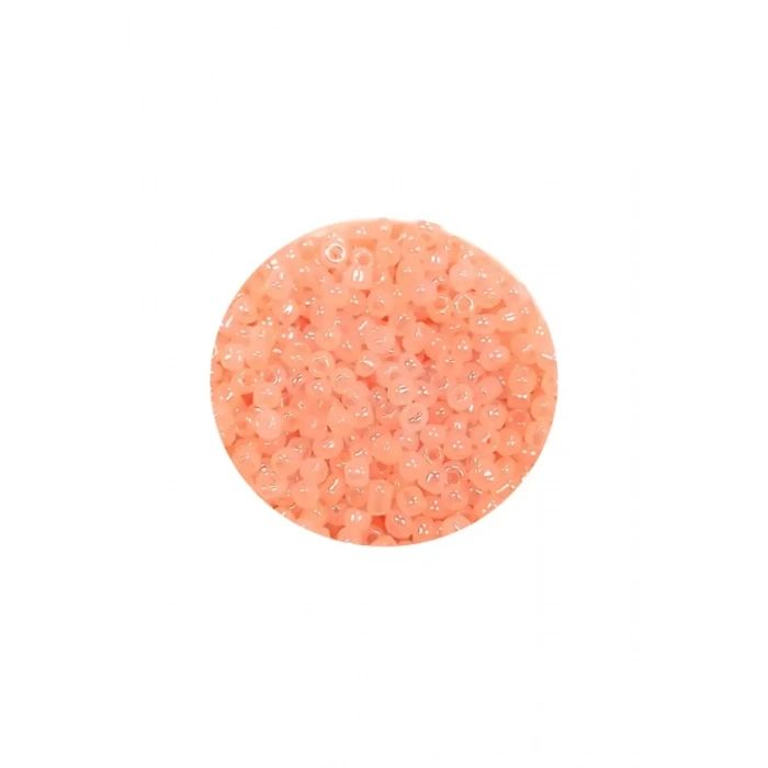 Dökme Cam Kum Boncuk (11/0) 2 mm - 60 Gram -  Pudra - BNC060