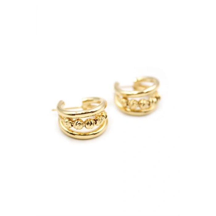 Dorika Halka Küpe - Altın