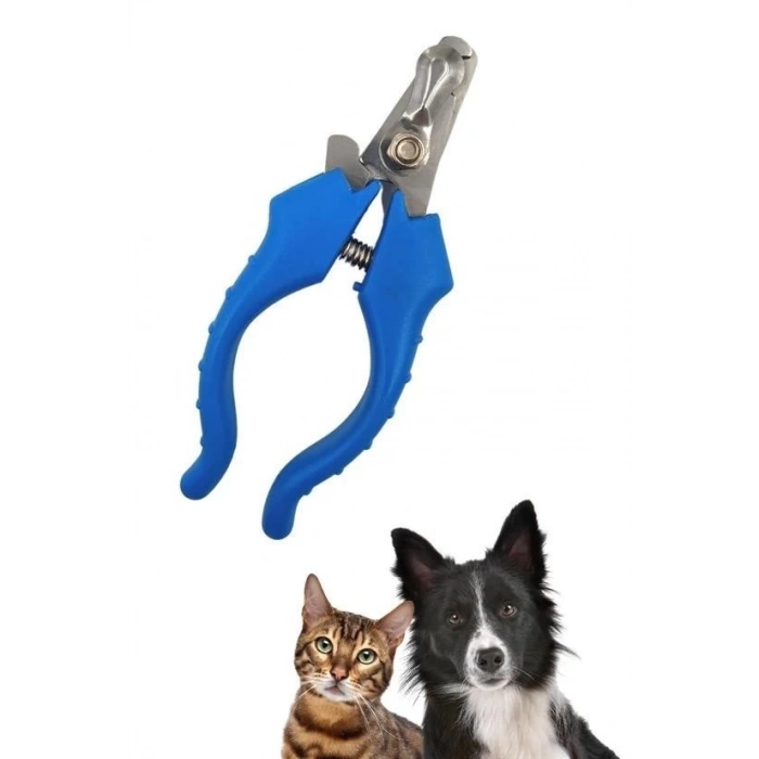 Evcil Hayvan Kedi ve Köpek Paslanmaz Çelik Yaylı Tırnak Makası ve Düzeltme