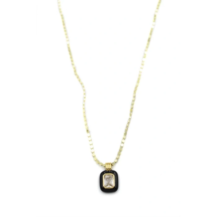 Ezme Zincir Kolye - 60 cm - Altın