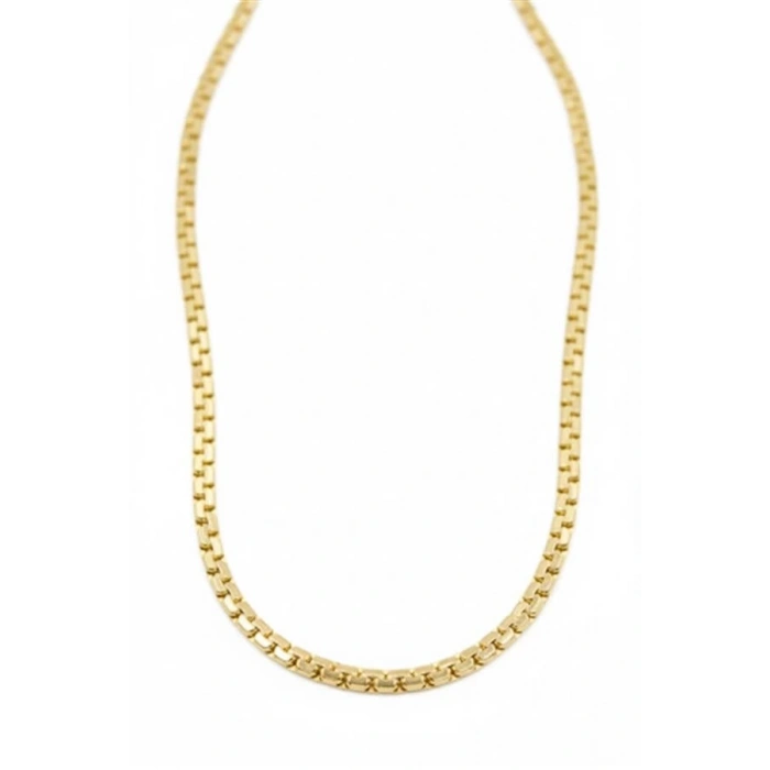 Ezme Zincir Kolye - Altın