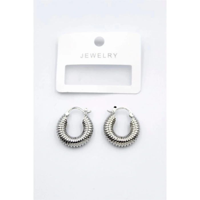 Halka Küpe - Gümüş