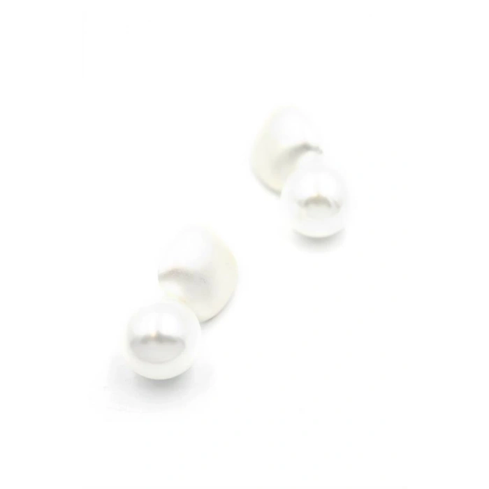 İncili Küpe - Gümüş