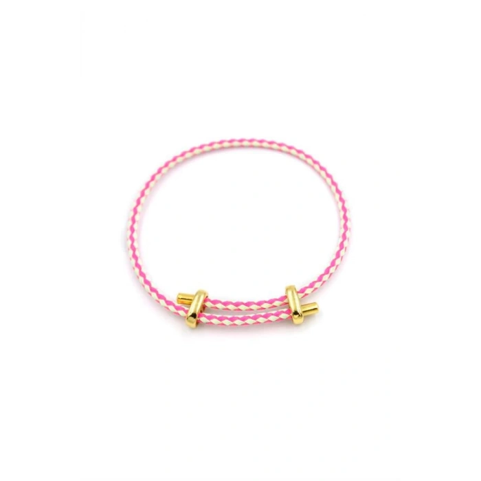 İp Bileklik - Fuşya