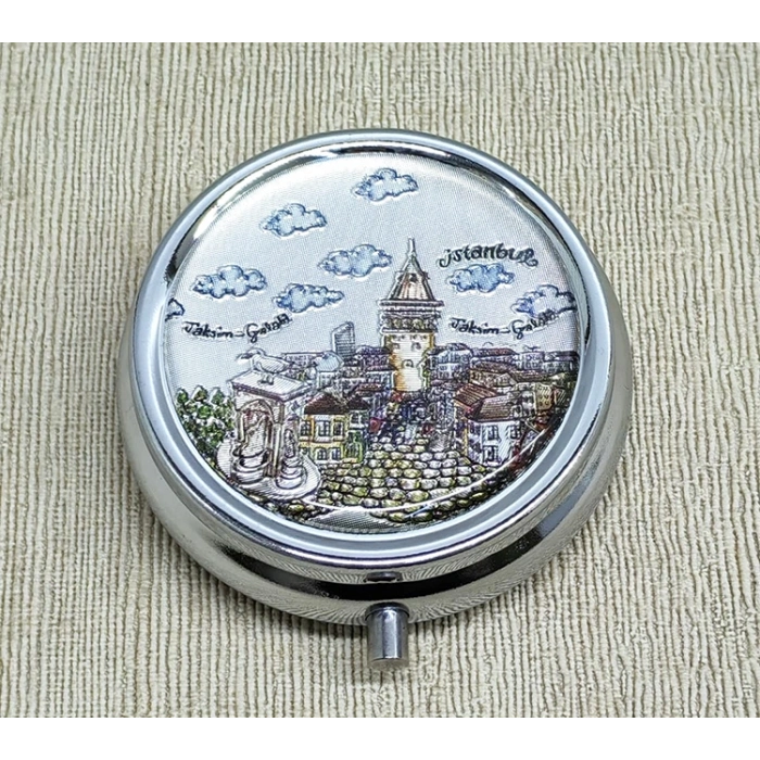İstanbul Temalı İlaç Kutusu - Model 6