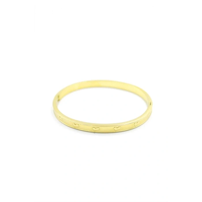 Kalp Bilezik - Altın