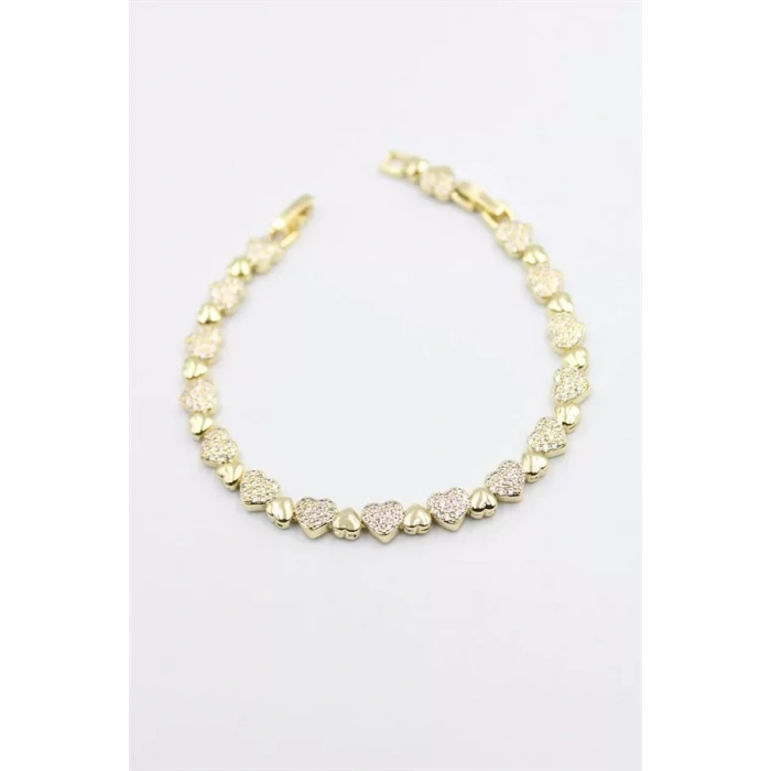 Kalp Xuping Bileklik - Altın