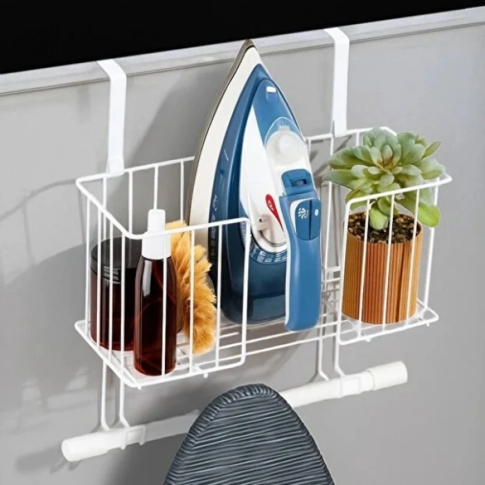 Kapı Arkası Ütü ve Ütü Masası Askısı Organizer