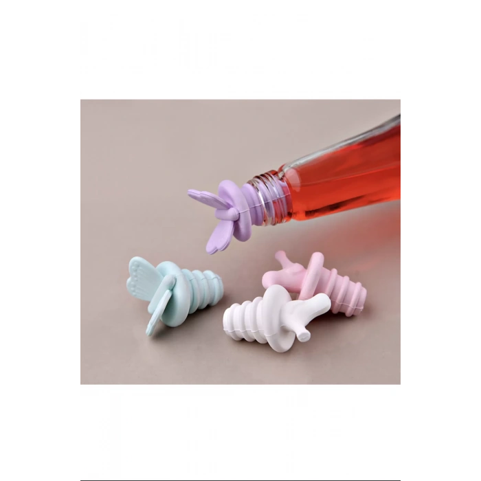 Kuş-Kelebek Şekilli Şişe Yağdanlık Tıpası 1 Adet Royaleks-50808