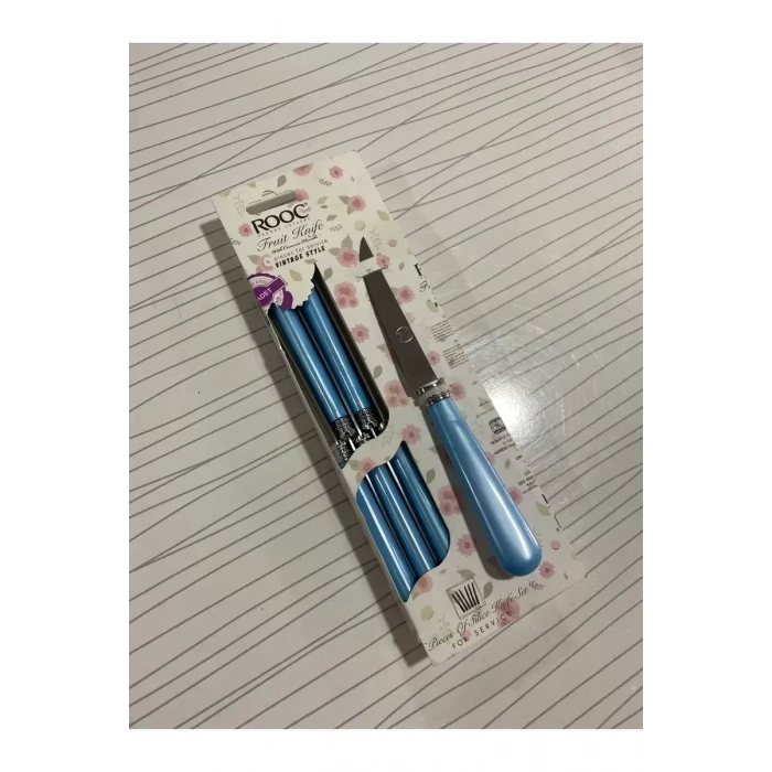 Lüx Meyve, Kahvaltı ve Tatlı Bıçak Seti 6lı