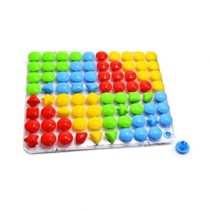 Mey İthalat®  0389 Sihirli Düğmeler 6lı Paket -Akçiçek