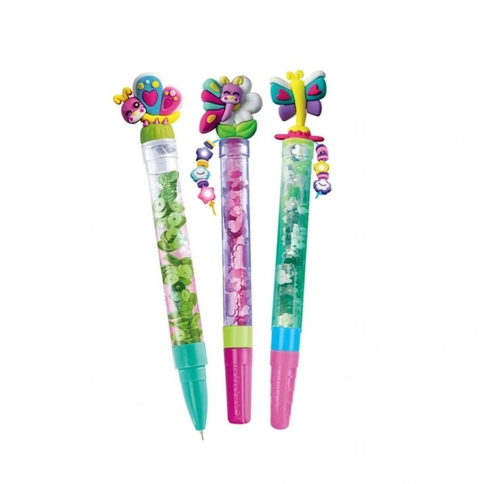 Mey İthalat® 18873 Kalem Tasarım Seti - Kelebekler