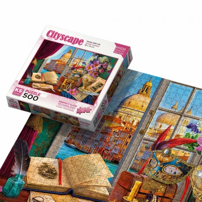 Mey İthalat®  20054 Venice Still Life 500 Parça Puzzle