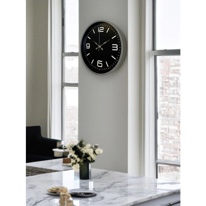 Mey İthalat® 36 Cm Modern Dekoratif Duvar Saati