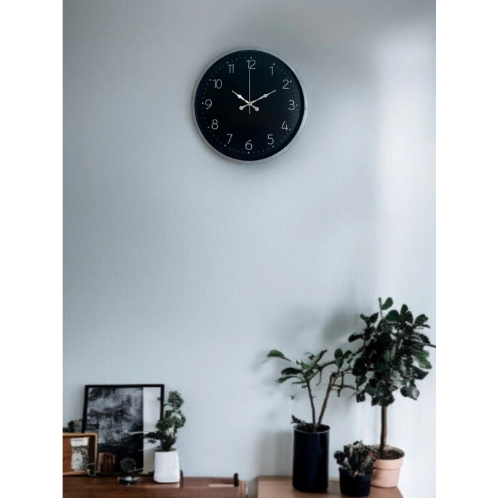 Mey İthalat® 36 Cm Sade Dekoratif Duvar Saati