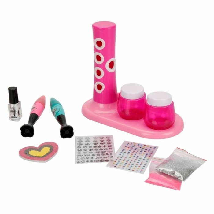 Mey İthalat® 3847 Pretty Pinky 2in1 Tırnak Tasarım Seti -
