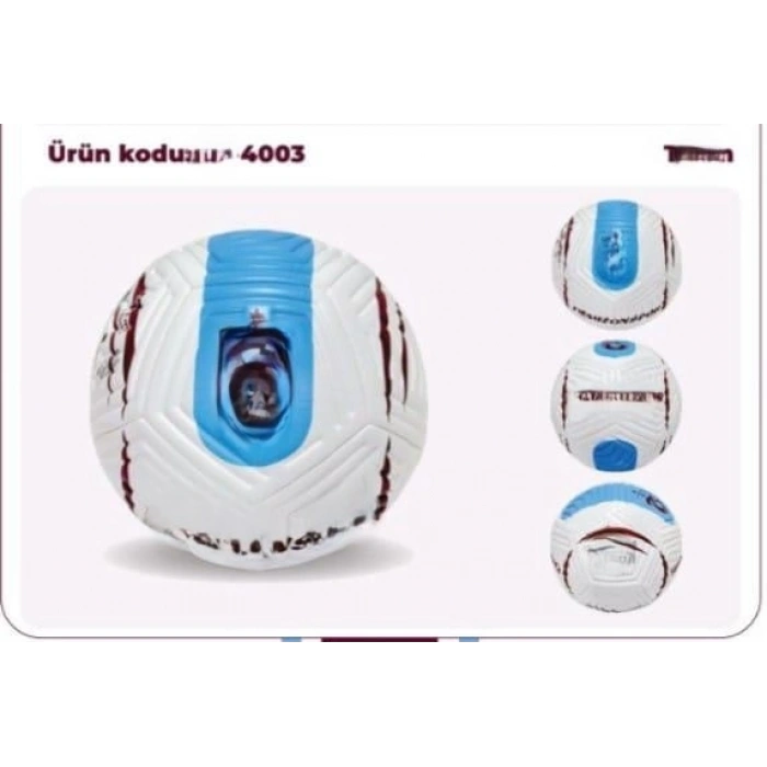 Mey İthalat® 4003BORDO MAVİ FUTBOL TOPU