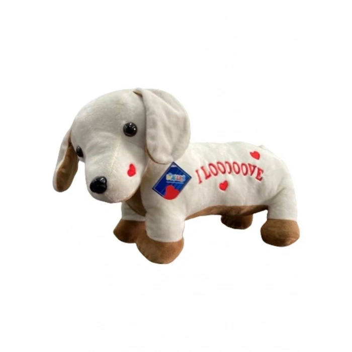 Mey İthalat® 62203 PELUŞ 45 CM AŞIK KÖPEK YASTIK -HLY