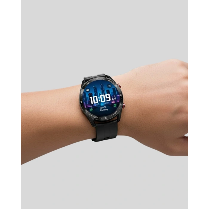 Mey İthalat® Akıllı Saat Yeni Model Sesli Asistan Bildirim Görme Bluetooth Bağlantılı Müzik Dinleme