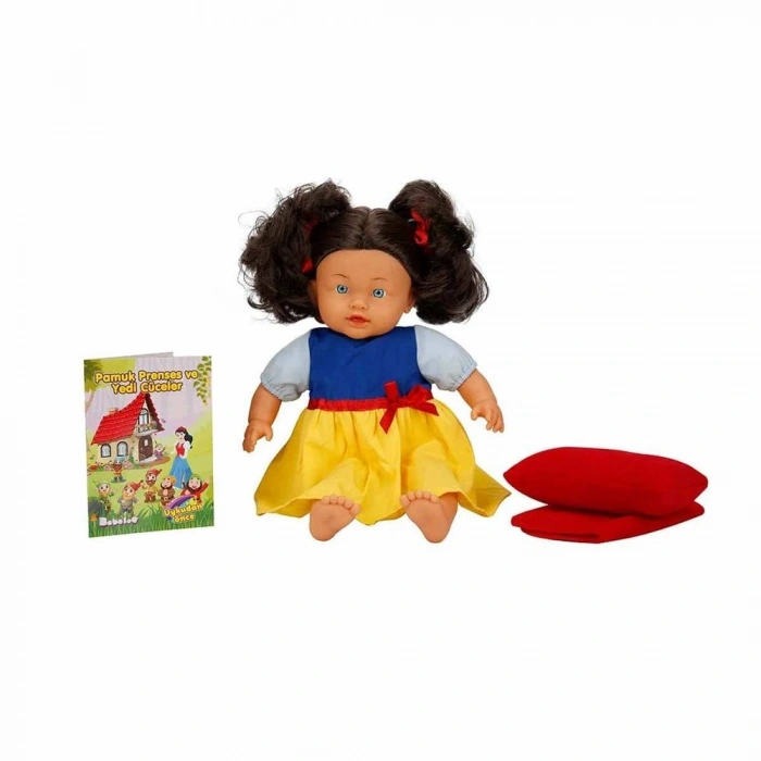 Mey İthalat® Bebelou Uykudan Önce Bebeği Masal Anlatan Pamuk Prenses Ve Yedi Cüceler