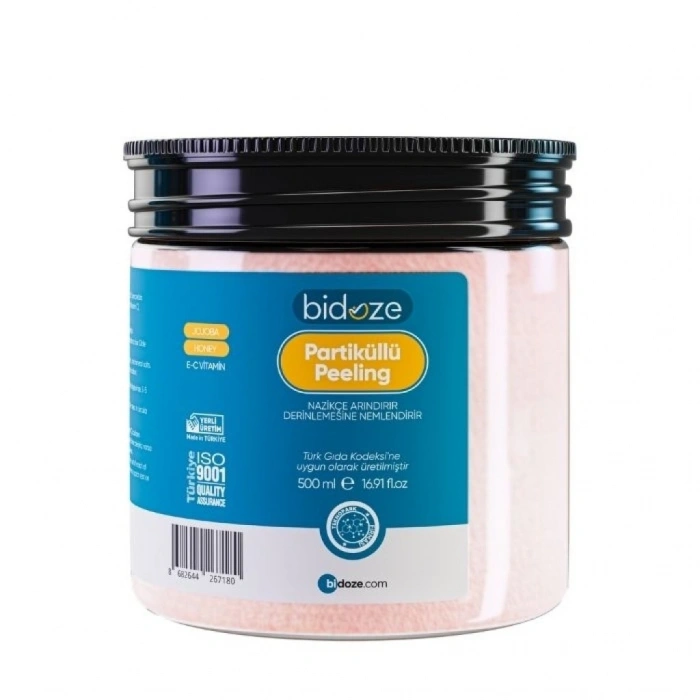 Mey İthalat® Bidoze Partiküllü Vücut Peelingi 500 Ml | Kolajen ve E Vitamini Destekli Arındırıcı Scrub