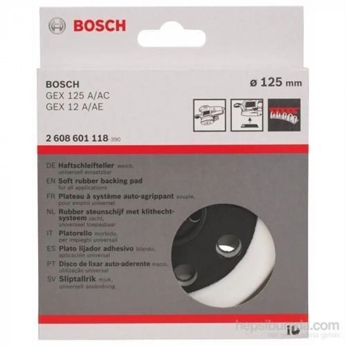 Mey İthalat® Bosch GEX 125 A/AC Soft Taban 0 2608 601 118