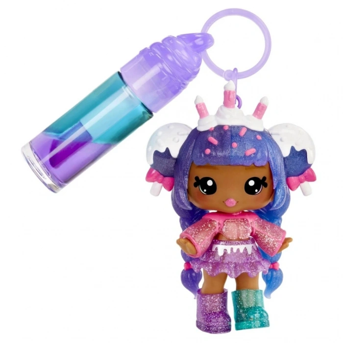 Mey İthalat® Carly Cakepop Bebeği ve Dudak Parlatıcısı Gizemli Renk Serisi