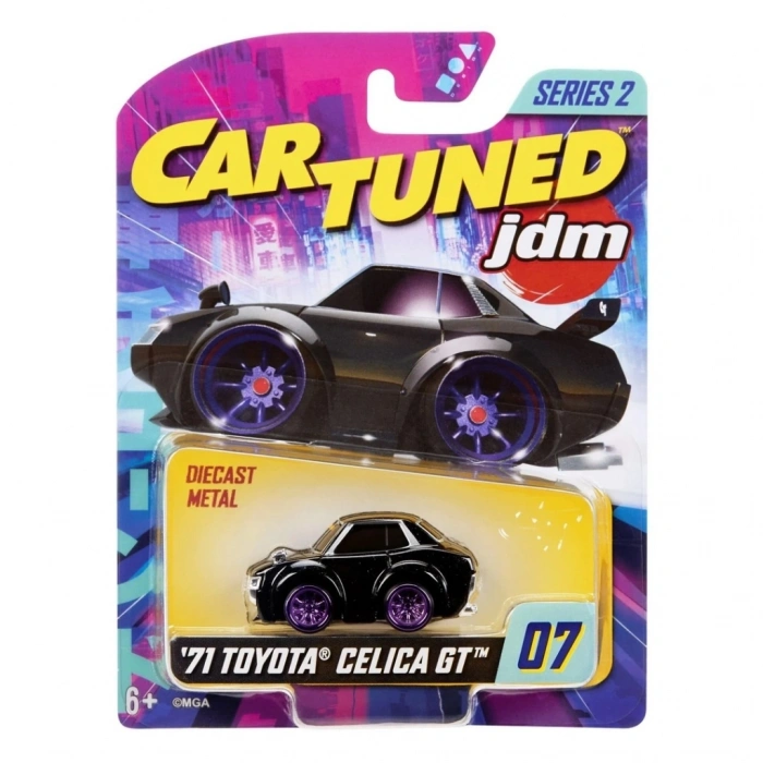 Mey İthalat® CarTuned JDM Seri 2 1971 Toyota Celica GT - Siyah Araba