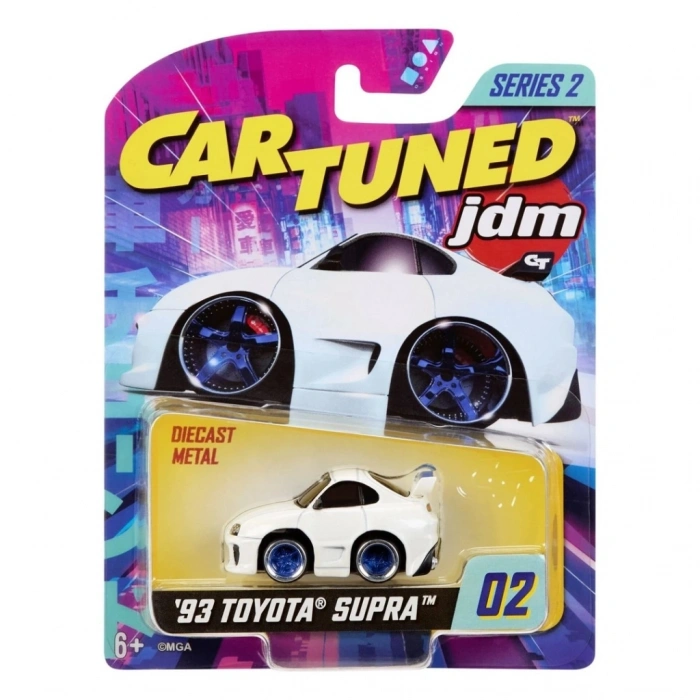 Mey İthalat® CarTuned JDM Seri 2 1993 Toyota Supra A90 - Beyaz Araba