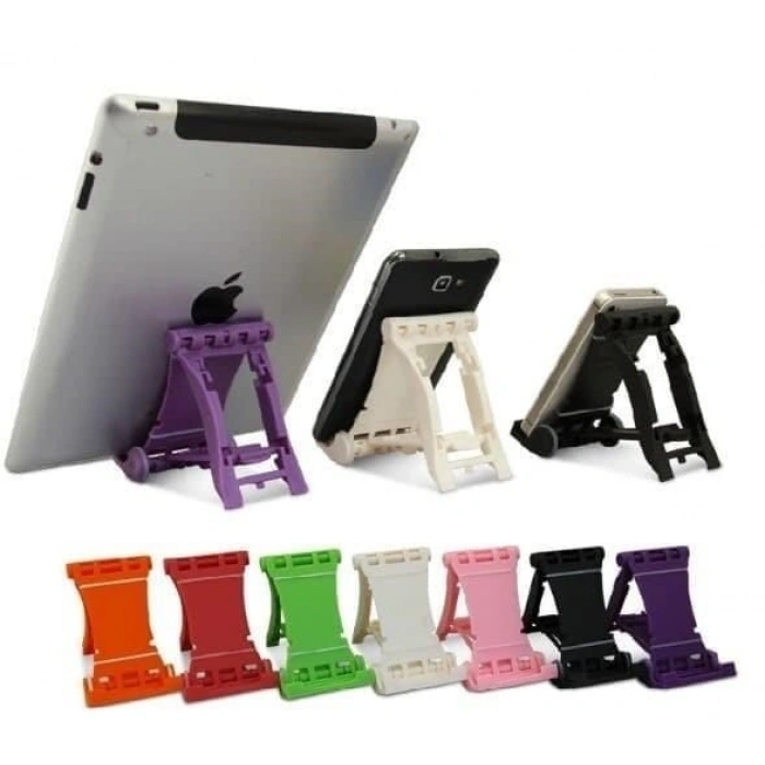 Mey İthalat®  Cep Tefonu Tablet Standı Mini Masaüstü Telefon Tutucu Aparat