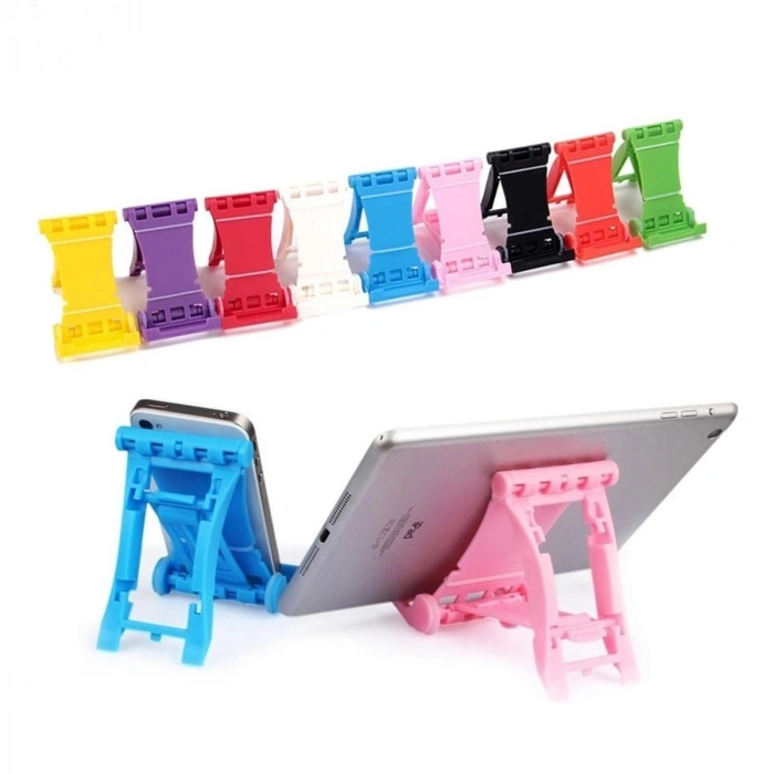 Mey İthalat®  Cep Tefonu Tablet Standı Mini Masaüstü Telefon Tutucu Aparat