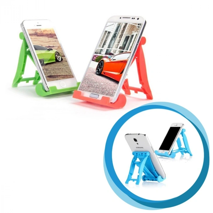 Mey İthalat®  Cep Tefonu Tablet Standı Mini Masaüstü Telefon Tutucu Aparat