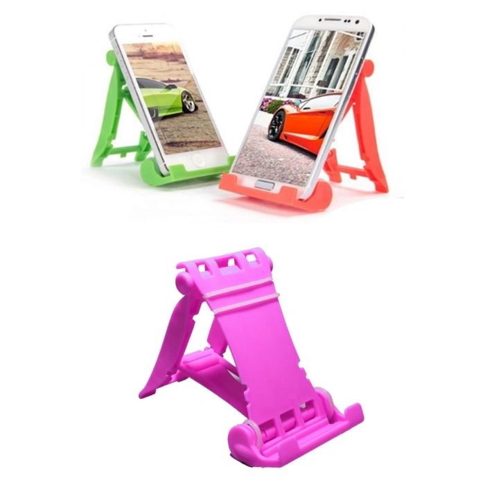 Mey İthalat®  Cep Tefonu Tablet Standı Mini Masaüstü Telefon Tutucu Aparat