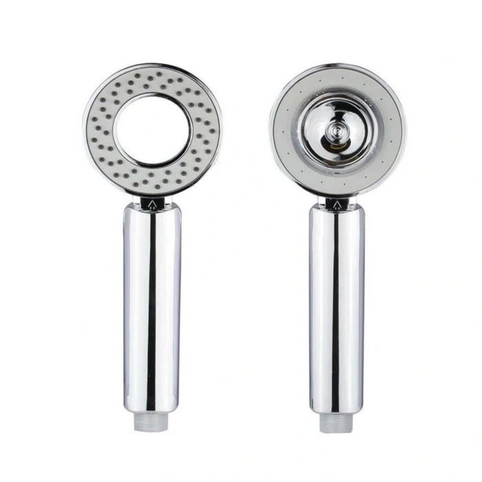 Mey İthalat®  Çift Taraflı Yüksek Basınç Su Akıtan Şampuan Hazneli Duş Başlığı