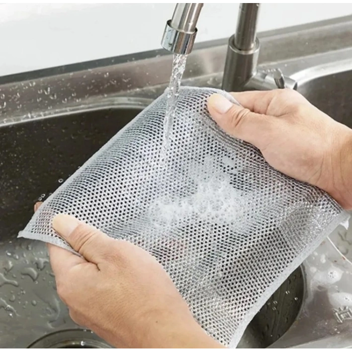 Mey İthalat® Çok Amaçlı Sihirli Tel Temizlik Bezi