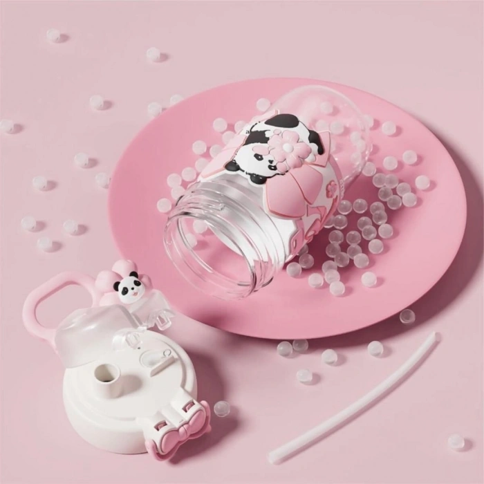 Mey İthalat® D2518 DILLER 580 ML BOYUN ASKILI TRITAN SU MATARASI