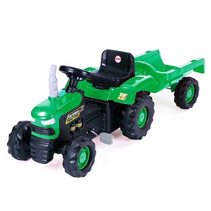 Mey İthalat® Dolu Römorklu Traktör Pedallı