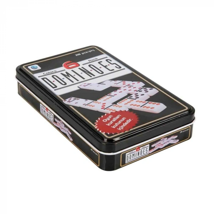 Mey İthalat® Domino Oyunu 28 li Renkli Taşlar S00001352