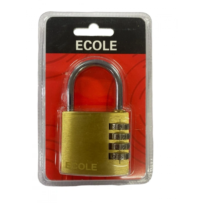 Mey İthalat® Ecole Şifreli Asma Kilit 50 mm