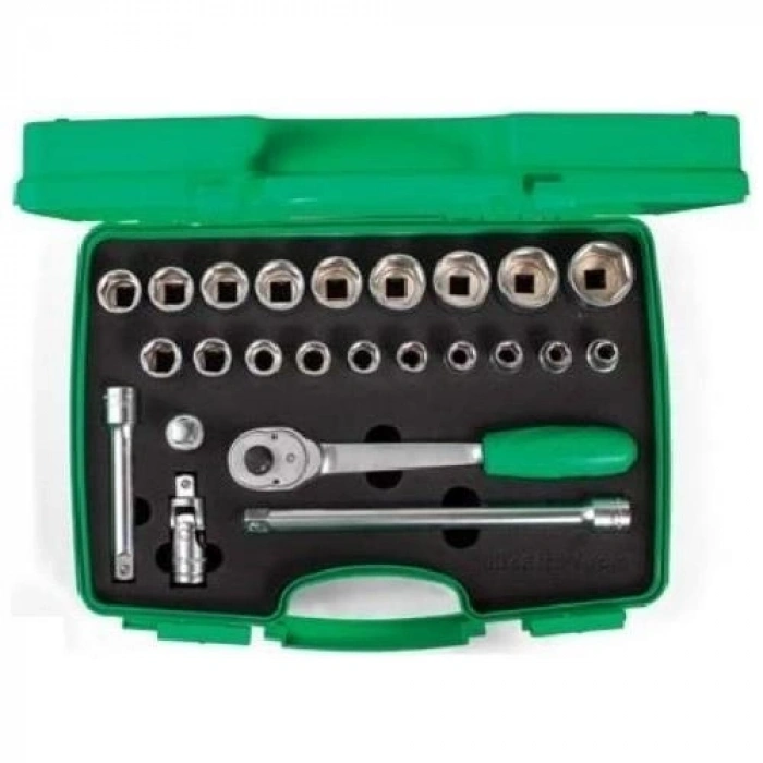 Mey İthalat® Elta 1115 1/2 24 Parça Lokma Anahtar Takımı