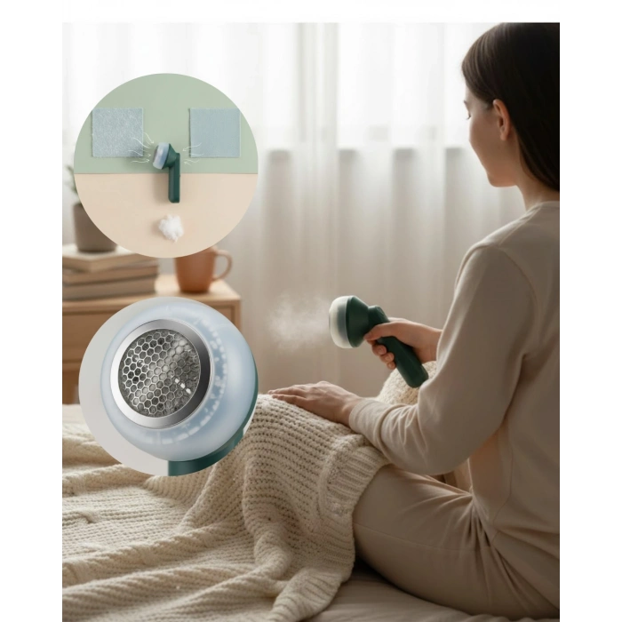 Mey İthalat® Ev Tekstilleri İçin Pratik Tüy ve Tiftik Giderici